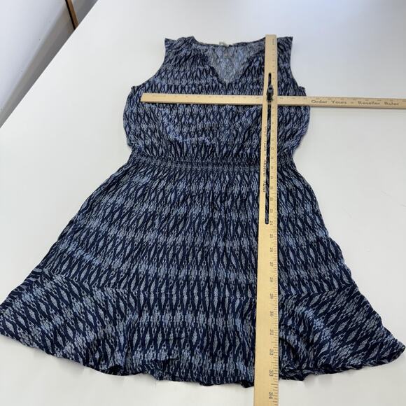 Soft Joie Dress Womens Small Ikat Pattern Sleeveless Rayon Summer Casual - Picture 6 of 6